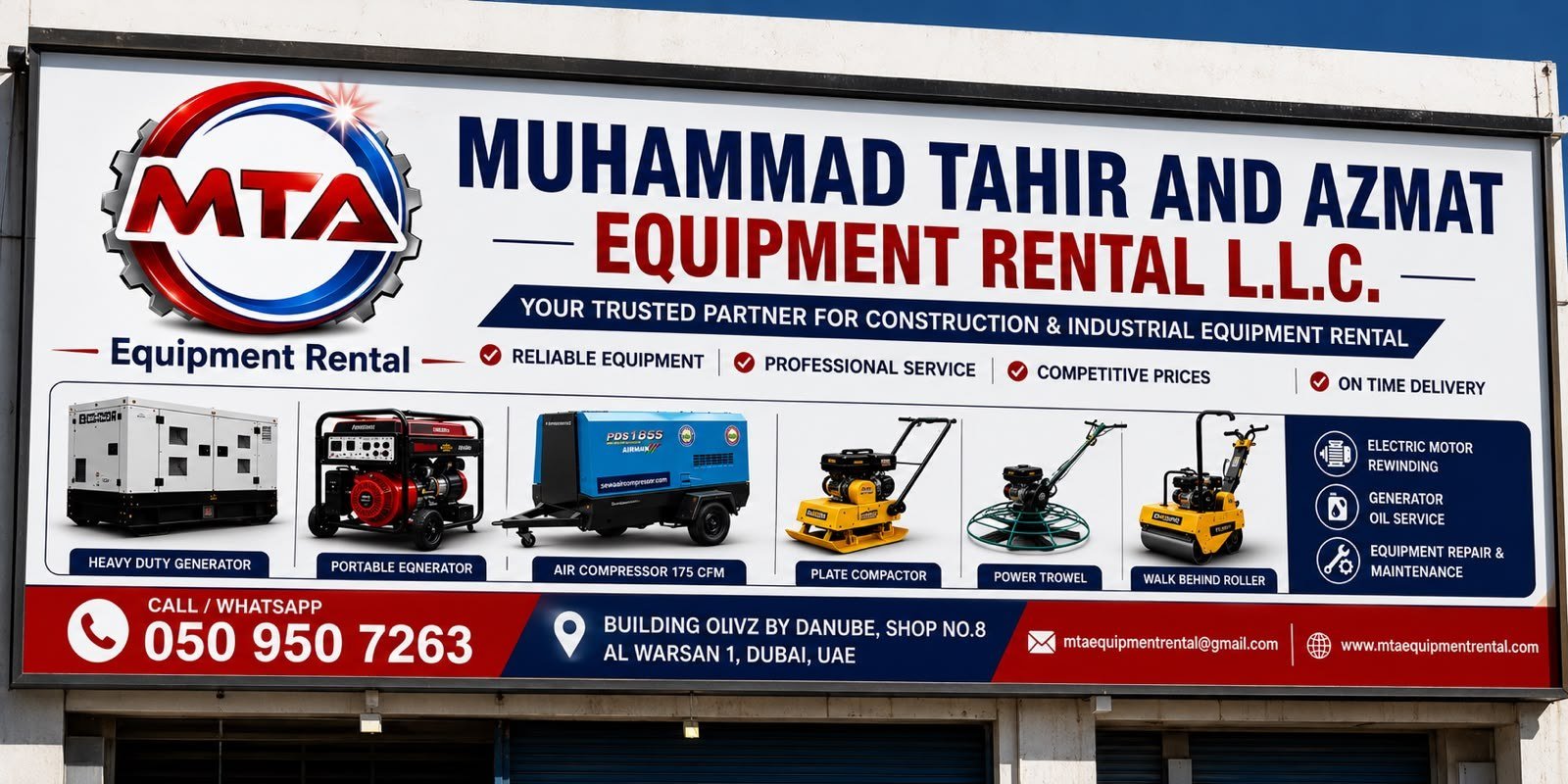 MTA Equipment Rental